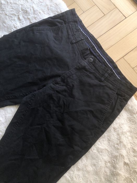 Czarne klasyczne spodnie męskie Zara Man