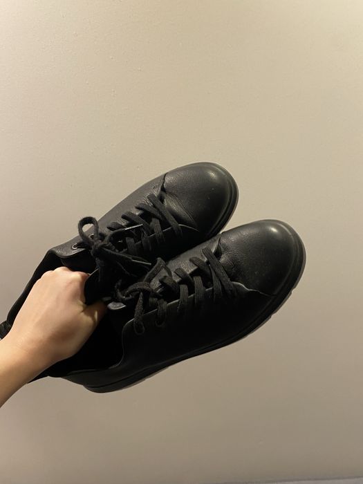 Sneakersy skórzane EccoSoft