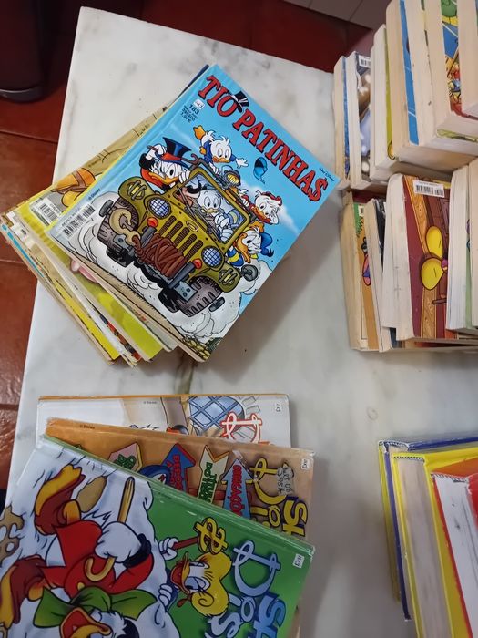 Conjunto de 53 Livros Banda Desenhada Disney