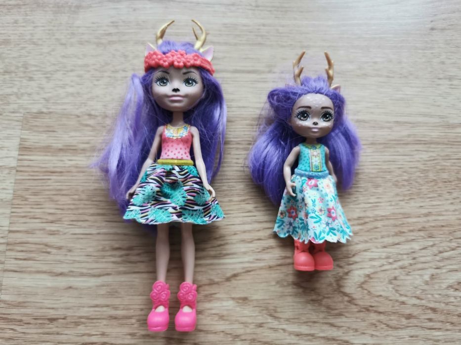 Zestaw MATTEL Enchantimals Danessa i Danetta Deer