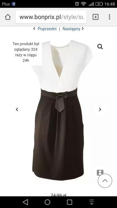 Sukienka Bonprix 38