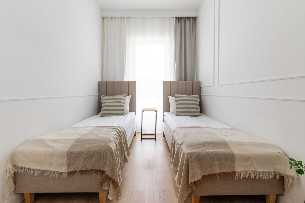 Marina Glamour - lux 3 pok, widok na jezioro, garaż, 5 łóżek, Netflix
