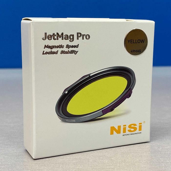 NiSi JetMag Pro | Filtro Monocromático 49mm | Amarelo | 49MAG NOVO