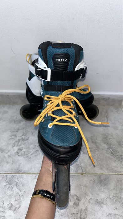 Patins em Linha FIT 5. Marca Oxelo.