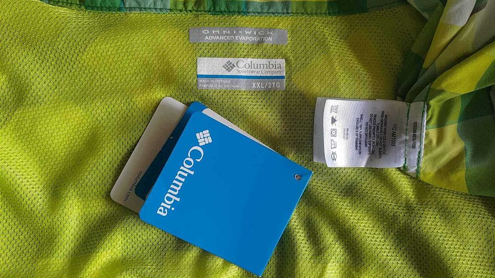 сорочка Columbia OMNI-WICK рXXL новая