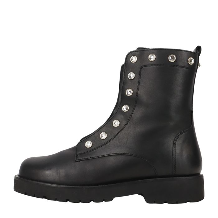 Buty damskie Twinset Milano, botki, rozmiar 41, czarne, skórzane, botki SCH4049