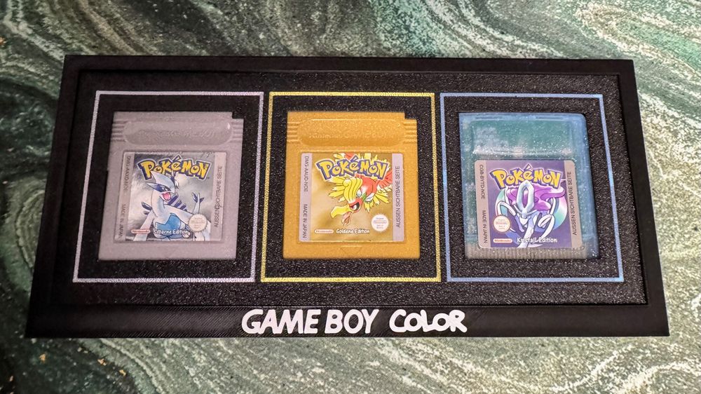 Molduras 3D - Jogos Pokémon Gameboy