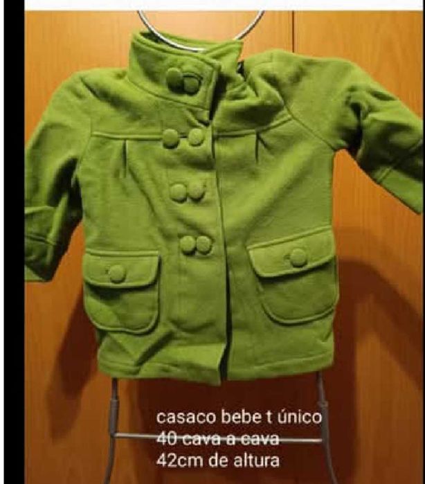 cada peça de roupa 5 euros