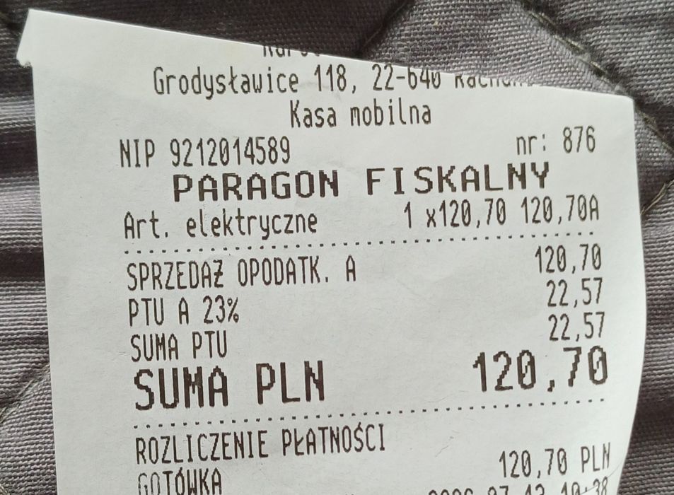 Lampa złota luxury nowa