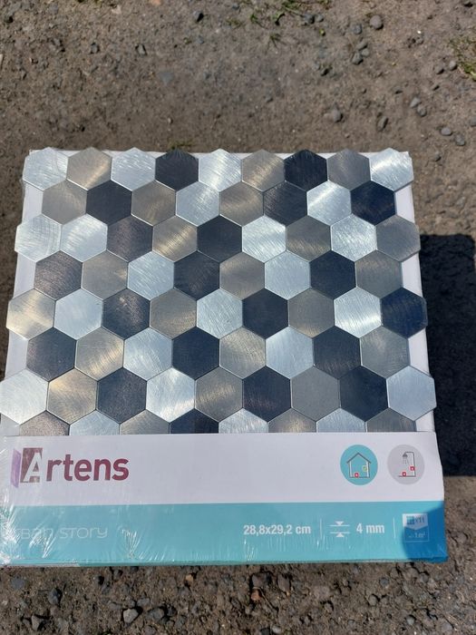 Plytki  scienne ozdobne aluminium  szt 11