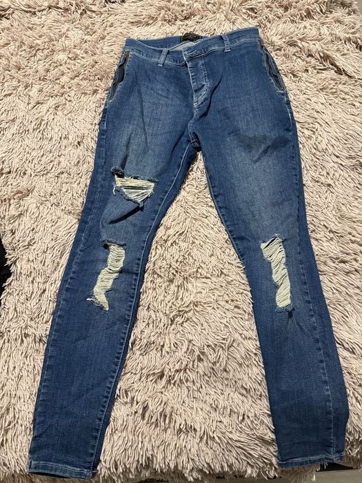 Dżinsy sik silk S z dziurami Slim