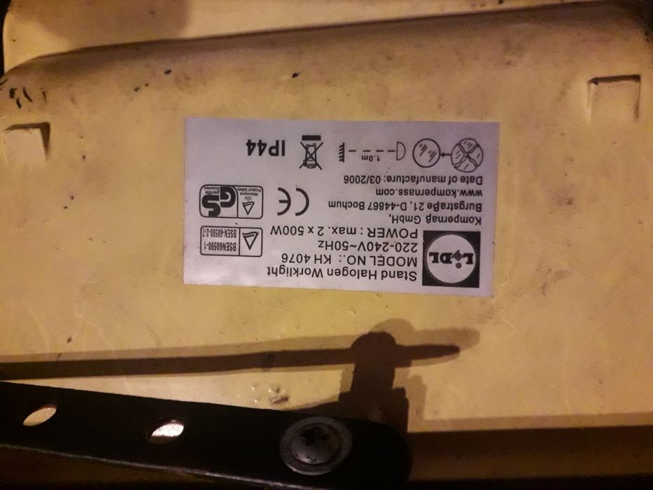 Conjunto projetores metálicos