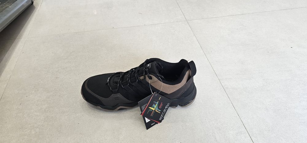 Czarne Buty Męskie Trekkingowe DK Soft Shell 36-49