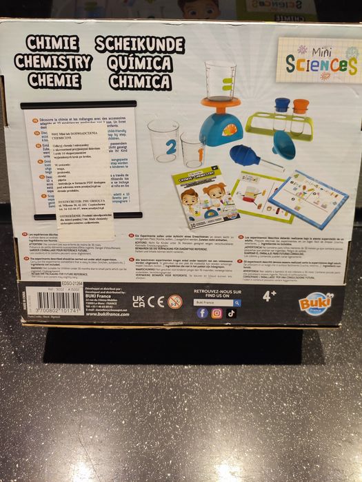 BUKI zestaw małego chemika, doświadczenia