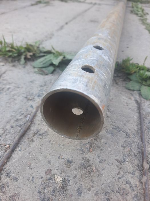 Трубы алюминиевые 55мм.