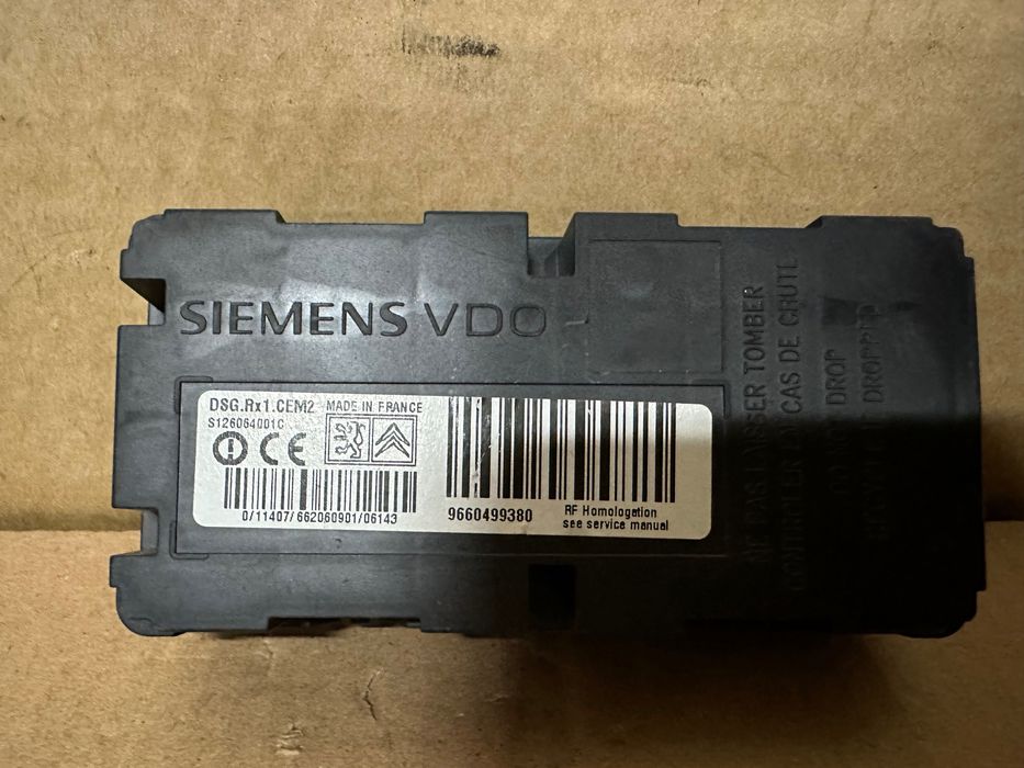 MÓDULO DA PRESSÃO DOS PNEUS CITROEN C5 2 FASE 9660.499380