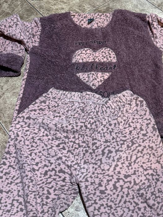 Піжама жіноча тепла мікрофібра, плюшева