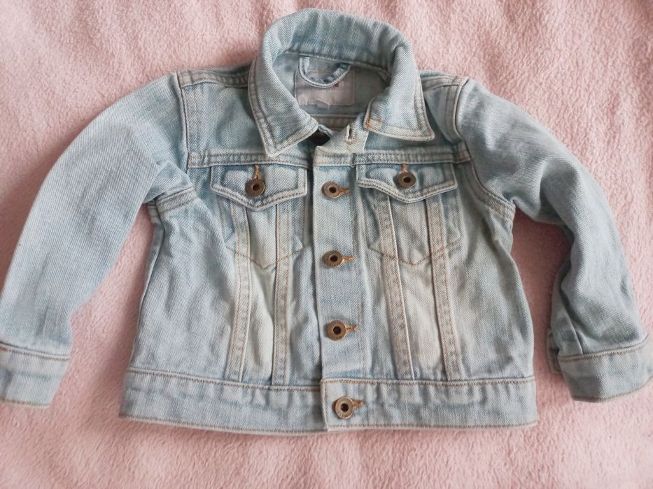 Kurtka jeansowa r 80 - 86