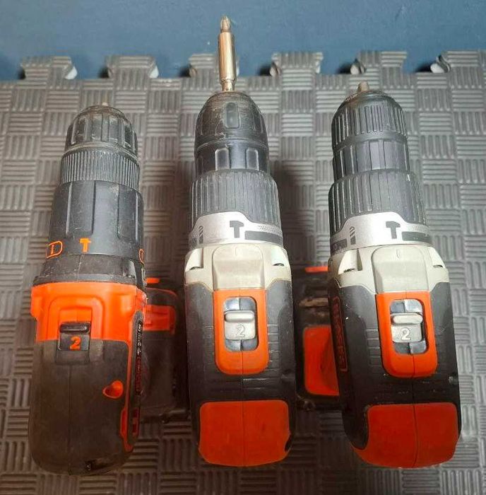 Дрель-шуруповерт Black+Decker, аккумулятор, зарядка, кейс