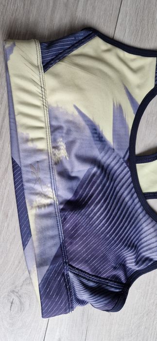Biustonosz sportowy Reebok re racer bra purple stanik