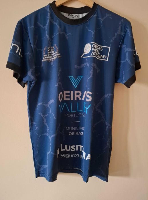 T´Shirt Padel Carcavelos Ténis & Padel e Oeiras Padel Academy - Homem