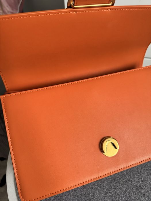 Torebka Pinko pomarańczowa Classic