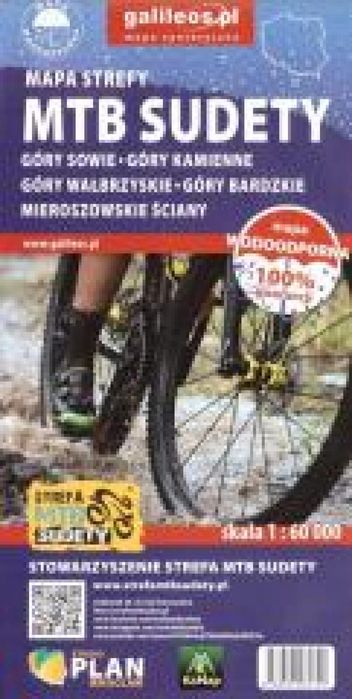 Mapa - MTB Sudety 1:60/000 praca zbiorowa oprawa: broszurowa