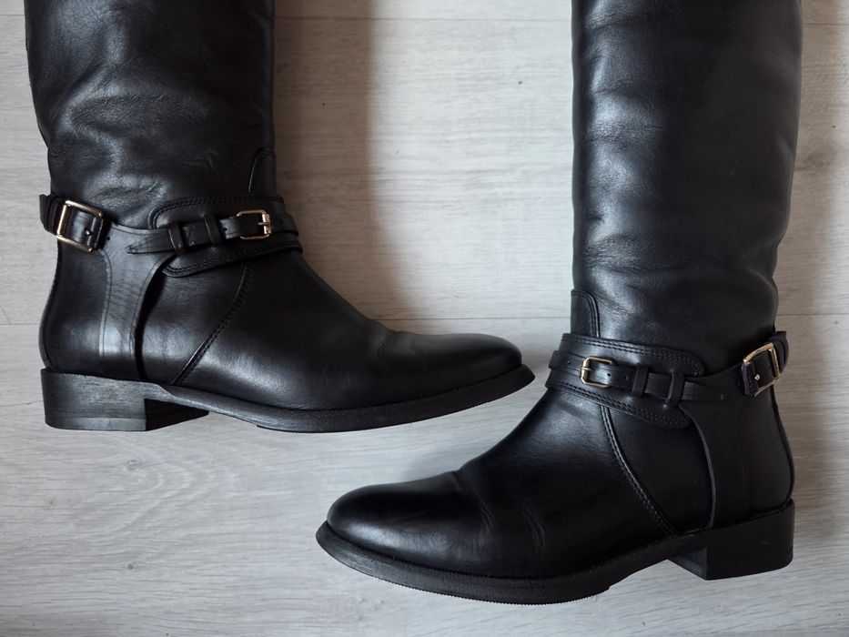 Klasyczne Oficerki Burberry Prorsum – Skóra – Rozmiar 37 – Stan BDB