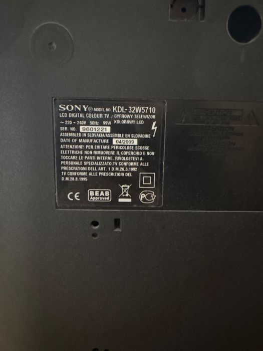 Telewizor Sony KDL - 32W5710