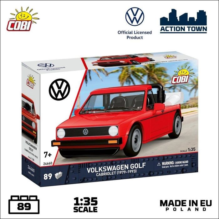 Volkswagen Golf I Cabriolet pudełko,200x140 mm