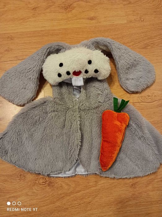 Strój KRÓLIKA ZAJĄCZKA KRÓLICZEK przebranie kostium 80/86 321