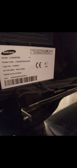 Телевизор Samsung, диагональ 43