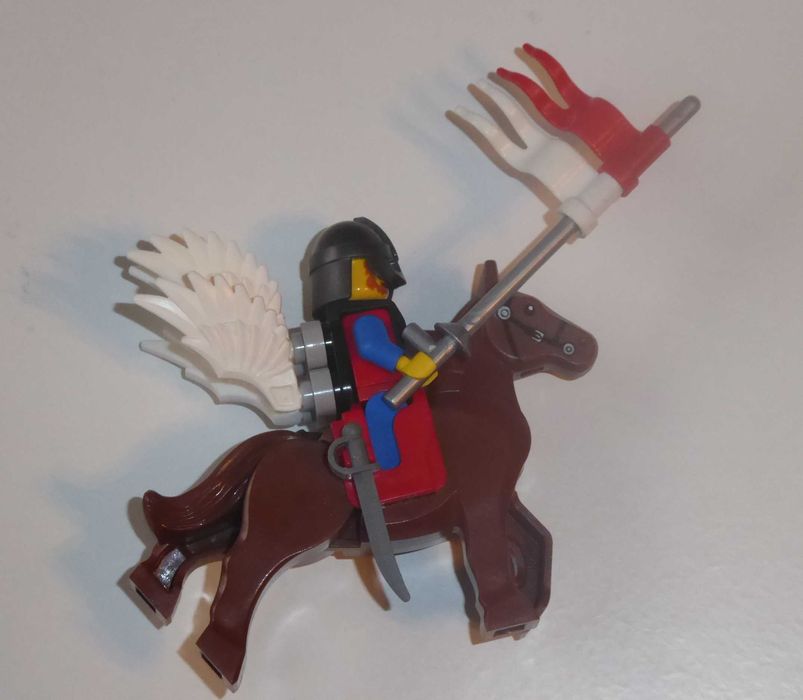 POLSKI HUSARZ, Oryginalna Figurka Lego, Rycerz, HUSARIA - POLSKA DUMA!