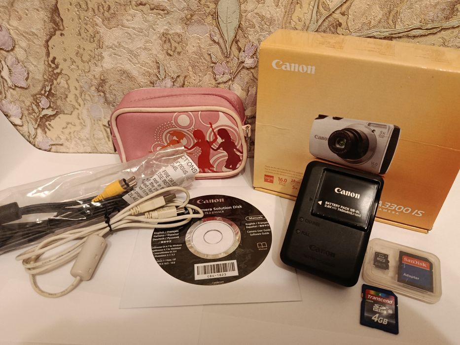 Фотоапарат камера Canon PowerShot A3300 IS  повна комплектація