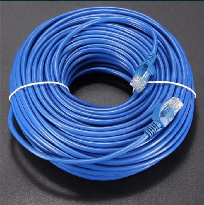 Кабель для Интернета LAN Ethernet Patch Cord CAT 1 3 5 10 20 30 40 50м