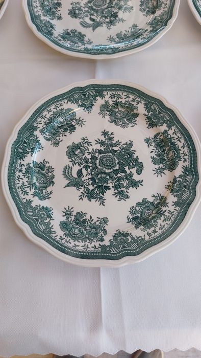 Talerze villeroy boch zielony fason