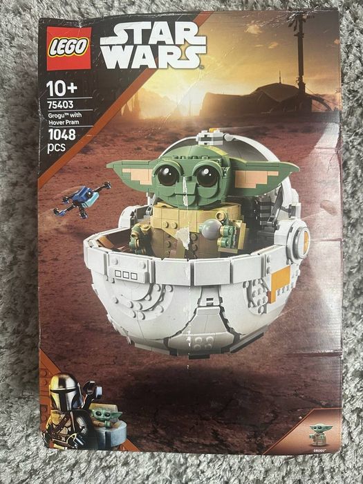 LEGO Star Wars 75403 Grogu with Hover Pram (Йода, Yoda)