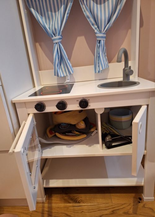 IKEA SPISIG kuchnia dla dzieci kuchenka + dodatki