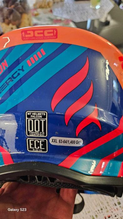 Kask FALCON MTHELMETS na krossa, chulajnogę, rower