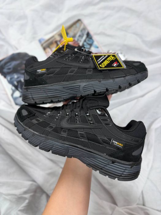 Gore-Tex! Кросівки Nike P-6000 Black Cordura•Найк П-6000(чорні) Гор-текс,nike,p-6000