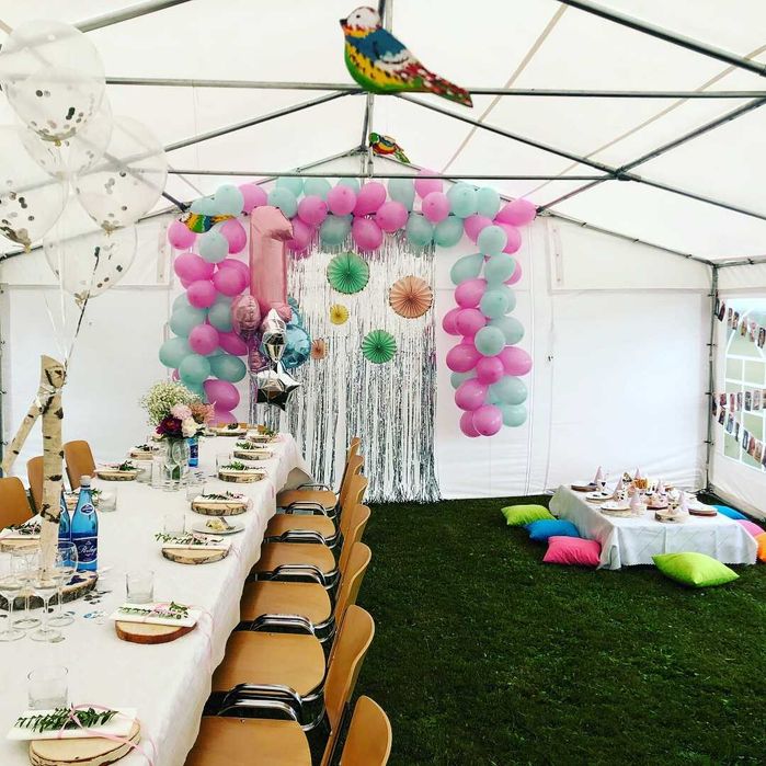 Wynajem namiotów, krzeseł, stołów, catering, kompleksowa organizacja.