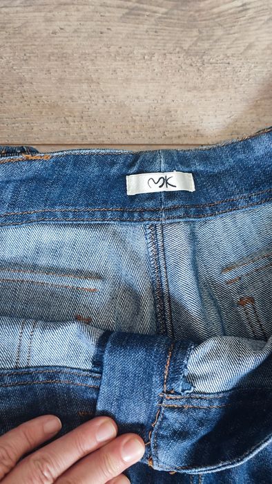 Spodenki, rybaczki jeansowe r. 40 stan bdb