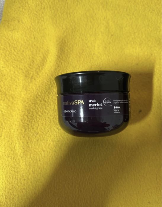 Coffret Nativa SPA Uva Merlot - Esfoliante + Gel de Banho + Creme Corporal | Novo | Selado