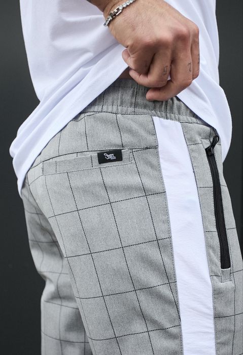 Штани STAFF чоловічі чінос line gray