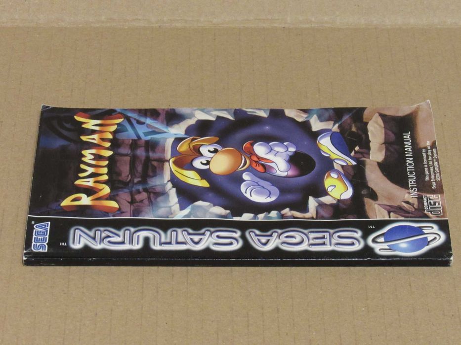 Manual Rayman Sega Saturn