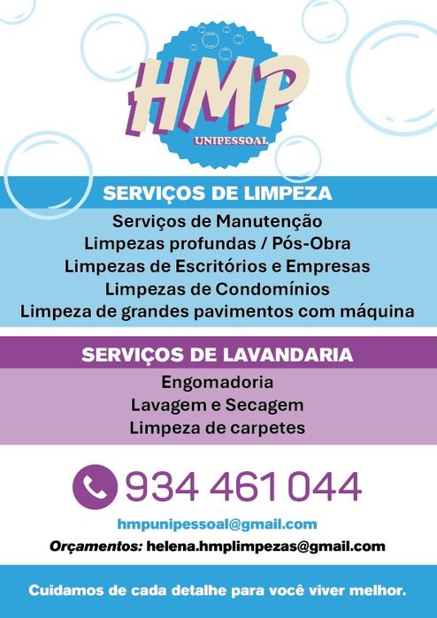 Serviço de limpeza e engomadoria Coimbra