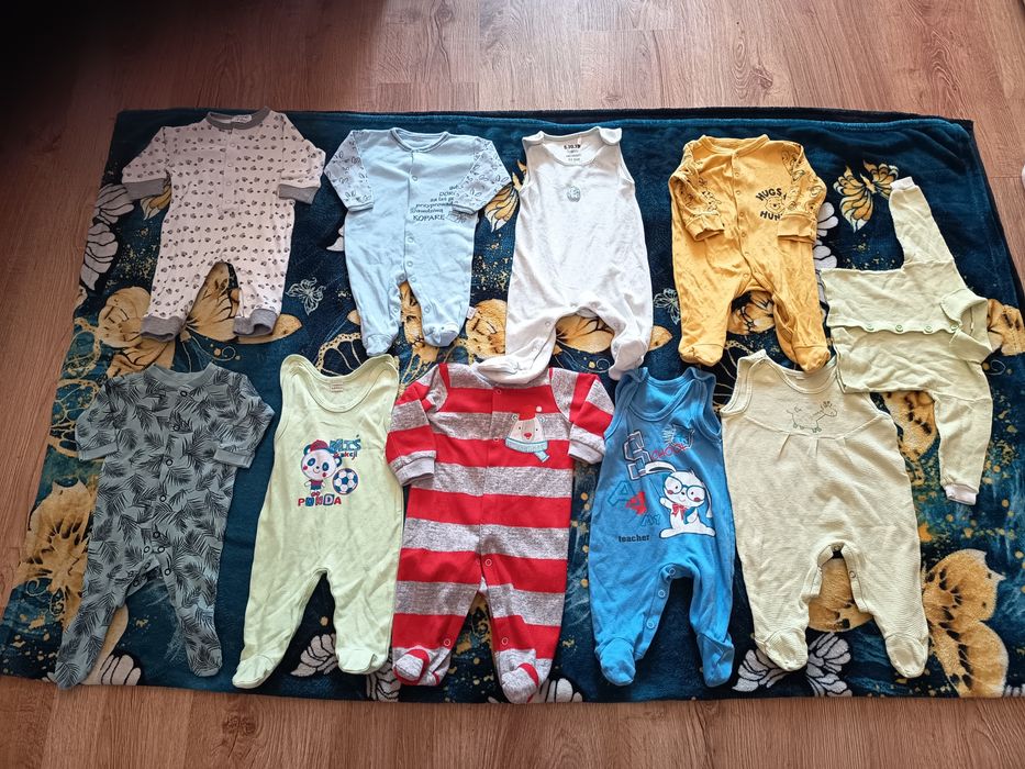 Pajacyki ki i kaftanik do kompletu