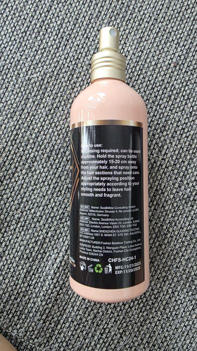 Brazylijska keratyna do włosow prostowanie połysk 250 ml