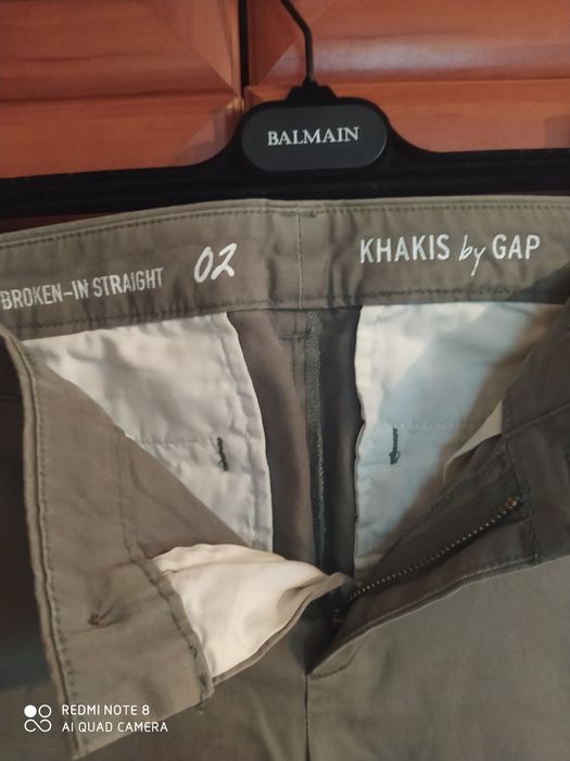 Брюки KHAKIS by GAP-(оригинал) MADE in  SRILANKA