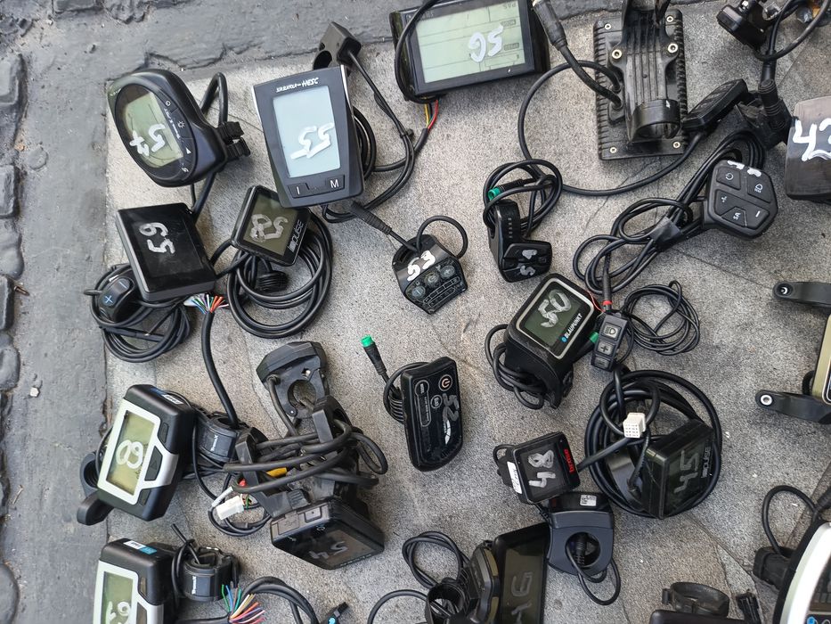 Електровелосипед дісплей екран пульт компьютер